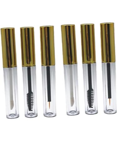 DOITOOL 12 Pi ces conteneurs de cils contenants de maquillage tubes de brillant l vres sous-bouteilles bouteilles d'eye-liner se r concilier tube de brillant l vres 1 unit (Lot de 1) dor x2pcs - Buy Online on GoSupps.com