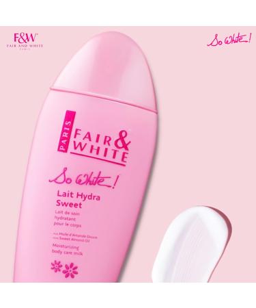 FAIR & WHITE So White Skin Brightening Lotion - 500 ml | Daily Moisturizing Body Lotion - International Shipping Available - Buy Online on GoSupps.com
