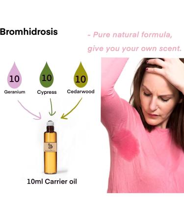 Geranium Essential Oil 100% Pure - Natural Solution for Stretch Marks Acne Scars Underarm Perfume & Aromatherapy | 15ml - Buy Online on GoSupps.com