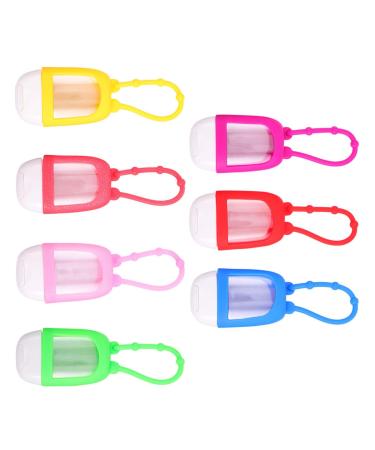 Healifty Children Hand Lotion Keychain Set - 7Pcs 30ML Refillable Squeeze Bottles with Colorful Covers | Essential Oils & Hand Cleaning Travel Carriers - Buy Online on GoSupps.com