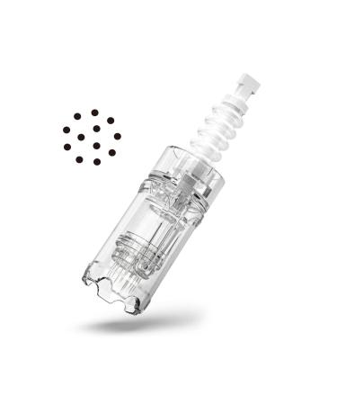 Microneedling needles 12 Pins 10 piece replacement derma microneedling microneedling needle cartridges micro nano needles cartridges replacement needles with bayonet slot for dermapen A10 EN48-12P 12-pin (12p)*10PCs - Buy Online on GoSupps.com