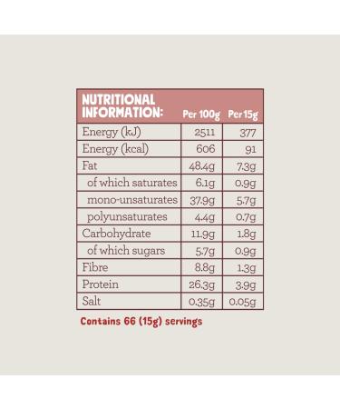 PIP & NUT Knuspringe Peanut Butter 1kg | No Palm Oil No Added Sugar Vegan Natural Hi-Oleic Peanuts - International Shipping Available - Buy Online on GoSupps.com