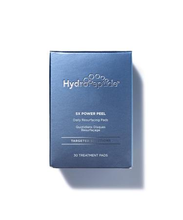 HydroPeptide 5X Power Peel Daily Resurfacing Pads Smooth Away Appearance of Wrinkles and Fine Lines Better Skin 4 Ounce