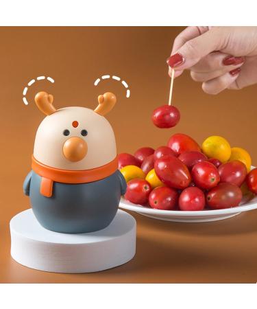 Luofeng Toothpick Holder - Light Blue Storage Box for Home Restaurant & Party | Stylish Toothpick Dispenser - Buy Online on GoSupps.com