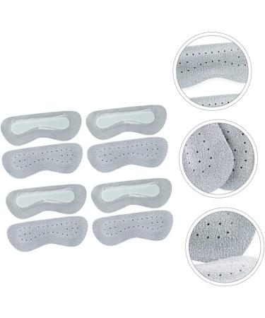 FRCOLOR 8 Pairs Anti-Wear Heel Stickers - Protective Shoe Pads for High Heels Leather Heel Stickers & Adhesive Heel Patches in Grey - Buy Online on GoSupps.com