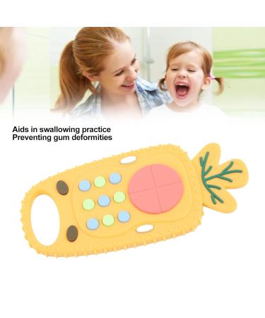 Pineapple Teething Toy - Silicone Remote Control Teether for Boys and Girls - Buy Online on GoSupps.com
