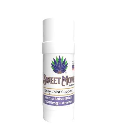 Sweet Life | Hemp Salve Stick | 2000mg Pain Relieve Stick | Small Business | Organic | Muscle Rub White