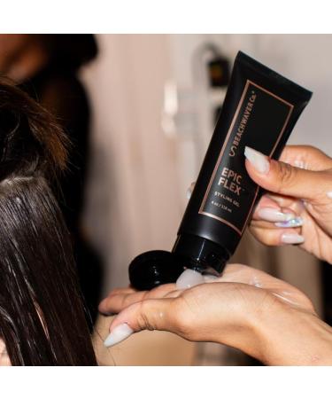 Beachwaver Epic Flex Styling Gel 4 Fl Oz | Lightweight Non-Sticky Hair Gel with Rice Protein | Flexible Hold & Frizz Control | Bali Beach Night Scent - Buy Online on GoSupps.com