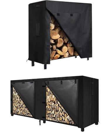 PURPLELILY Firewood Log Rack Cover Sturdy Firewood Stand Cloth Cover Tarpaulin Sheet Perfect For Indoor And Outdoor Camping Use - Buy Online on GoSupps.com
