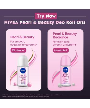 Underarm Roll On Women Deodorant - Pearl & Beauty Fine Fragrance 50 ml | Smooth Beautiful Underarms - Buy Online on GoSupps.com