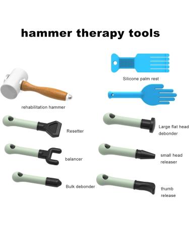 Orthopedic Hammer Therapy Tool 7PC Spinal Shock Massage Equipment for Osteopathic Care - Buy Online on GoSupps.com