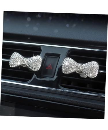 Buy Mobestech Zinc Alloy Air Vent Clips - Stylish Car Interior Accessories with Rhinestones - Buy Online on GoSupps.com