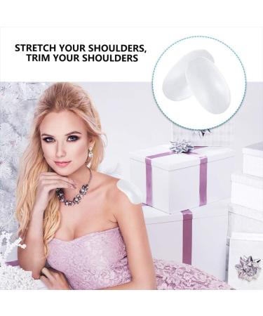 Womens Blazers 2 Pairs Silicone Shoulder Pads Adhesive Shoulder Enhancer Invisible Shoulder Pads Shoulder Push up Pads for Blazer Suit T- Shirt Women Men Women Blazers - Buy Online on GoSupps.com