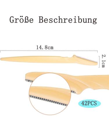 42-Piece Women s Facial Razor Set - Eyebrow Shavers & Dermaplaning Tools for Flawless Skin - Buy Online on GoSupps.com