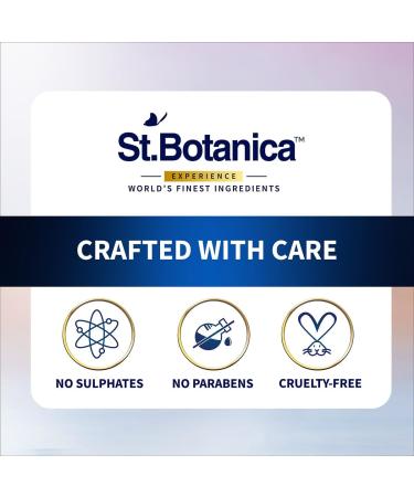 St.Botanica Moroccan Argan Hair Mask 200ml infused with Moroccan Argan Oil for Deeply Conditioning & Hydrating Dull & Dry Hair - Buy Online on GoSupps.com