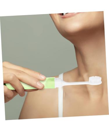 Portable Folding Travel Toothbrush Set | Essential Soft Brush for International Trips | Compact & Convenient Cleaning Bag - Buy Online on GoSupps.com