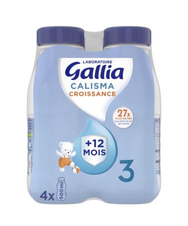 Laboratoire Gallia Calisma Baby Milk Growth from 12 Months 4 x 500 ml