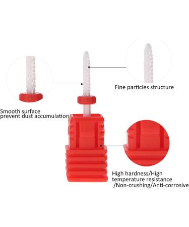 Ceramic Nail Drill Bits - Professional Safety Cuticle Drill Bits for Gel Nails - Manicure Pedicure Nail Care - Fire Arrow F - Buy Online on GoSupps.com