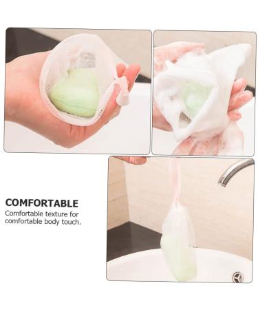 Buy Minkissy 20pcs Soap Foaming Net - Exfoliating Pouch & Bath Scrubber for Bubble & Soap Savers | International Shipping Available - Buy Online on GoSupps.com