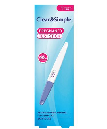 Clear & Simple 8155756 Pregnancy Test Kit