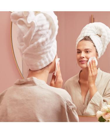 N.A.E. Washable Makeup Remover | Eco-Friendly Reusable Cotton Pads | 100% Organic Cotton | Gentle Facial Cleaning | Recyclable Packaging - 4 Slices - Buy Online on GoSupps.com