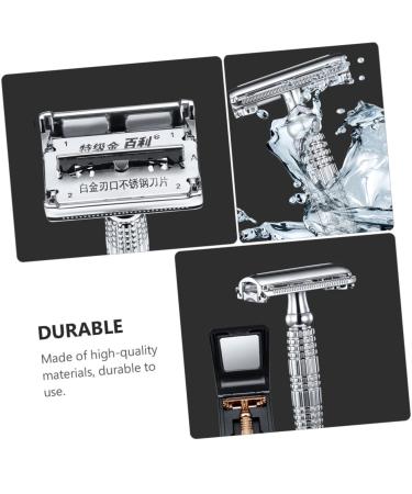 Buy Manual Beard Shaver - Classic Safety Razor for Precision Shaving | International Shipping Available - Buy Online on GoSupps.com