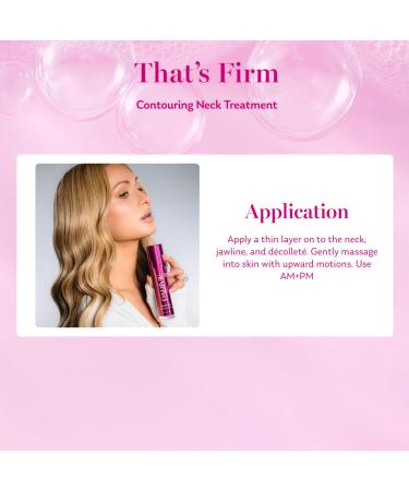 Parivie That s Firm Contouring Neck Treatment with Coffee Seed Peptides and inPHinite Youth Technology to Visibly Tighten Skin 1.7 fl oz - Buy Online on GoSupps.com