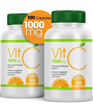 Natural Lab 3 Bottles Vitamin C 1000mg 300 Capsules Caps Improve Immune System - Buy Online on GoSupps.com