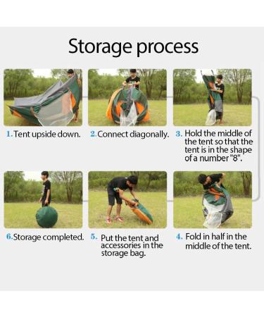 LHLHO 2 Person Instant Pop Up Lightweight Camping Tent  Outdoor Easy Set Up Automatic Family Travel Tent Portable Backpacking Ultralight Waterproof Windproof Anti-UV Sun Shelter Tent BLUE - Buy Online on GoSupps.com
