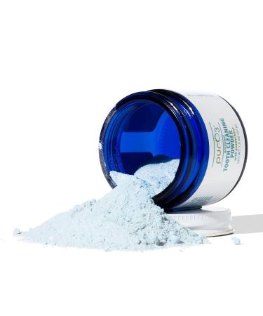 PurO3 Ozonated Tooth Cleaning Powder - Fluoride-Free Organic Natural Whitening & Remineralizing Tooth Powder with Peppermint - 37g - Buy Online on GoSupps.com