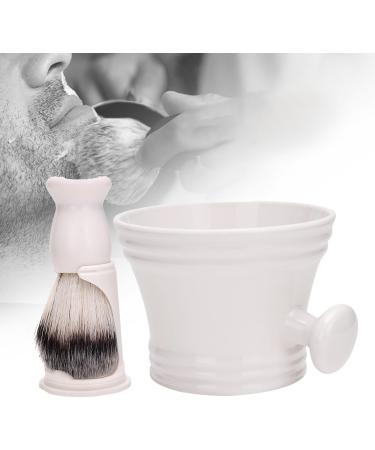 Fenteer Cleaning Bowl & Razor Brush Set - Foaming Shaving Soap for Hairdressing Travel & Gift | Ideal for Salon & Home Use - Buy Online on GoSupps.com