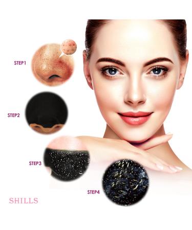 SHILLS Purifying Pore Strips - 28 Count Deep Cleansing Blackhead Remover Combo Pack - Buy Online on GoSupps.com