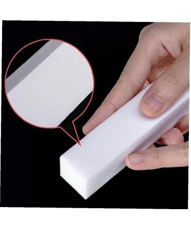 1PC White Nail Buffer Block 4 Way Nail File Rough Abrasive Buffer Nail Art Tool Fingernail Manicure Repedicure Kit for Salon or Home Use Other Nail Tools - Buy Online on GoSupps.com