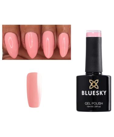 Bluesky Gel Polish Baby Pink Nail UV LED Soak Off 10ml DC96