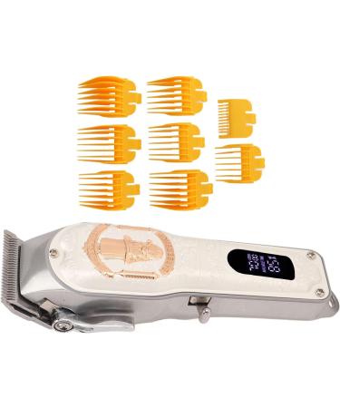 Qukaim Men Hair Trimmer Electric Hair Trimmer with Stainless Steel Blades Rechargeable High Power Hair Clipper for Home Salon - Buy Online on GoSupps.com