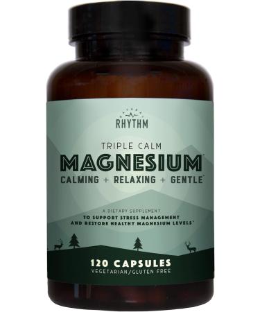 Natural Rhythm Calm Bundle - Triple Calm Magnesium Capsules + B-CALMplex Vitamin B Blend - Buy Online on GoSupps.com