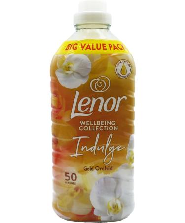 Lenor Fabric Conditioner 50 Washes 1.65L Wellbeing Collection Gold Orchid Scent 4 Bottles Pack + for You: Organza Small Bag - Buy Online on GoSupps.com