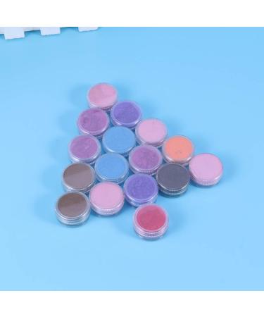SUPVOX Glitter Powder Soap Dye - 16-Piece Pigment Set for Eyeshadow Lip Gloss Face Nail Art & Polish - Perfect for DIY Crafts & Cosmetics - Buy Online on GoSupps.com