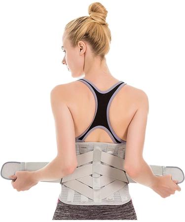 Compression belts for the lower back scoliosis adjustable straps intervertebral discs sciatica men and women lumbar support waist back support waist/abdominal XL