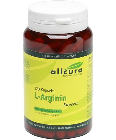 L-Arginine Capsules 120 Pieces - Premium Quality for Enhanced Performance | International Shipping Available - Buy Online on GoSupps.com