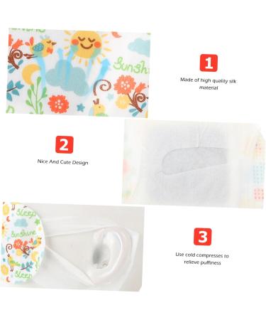 24 Pcs Healeved Non-Woven Fabric Sleep Eye Masks - Comfortable & Relaxing Facial Masks for Restful Sleep | International Shipping Available - Buy Online on GoSupps.com