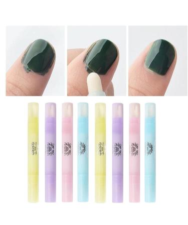 Refillable Nail Polish Corrector Pen with 6 Tips - 2x Manicure Tool - Buy Online on GoSupps.com