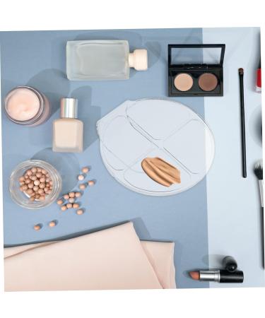 Mipcase 10 Sets Acrylic Powder Chassis Makeup Mixing Tray - Eyelash Tool Lipstick & Nail Palette for Professional Cosmetic Mixing Supplies - Buy Online on GoSupps.com