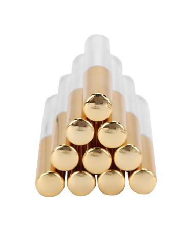 10pcs Empty Lip Gloss Tubes with Wand - Refillable 1.5ml Transparent Plastic Lip Balm Bottles for Liquid Lipstick Storage - Buy Online on GoSupps.com