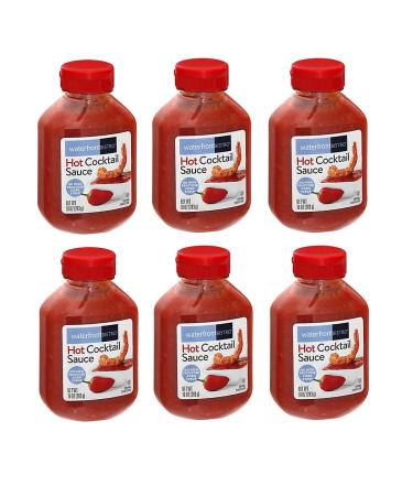 Hot Cocktail Sauce 6 Bottles NT.WT. 10oz. (283g) By: Waterfront Bistro