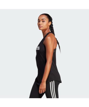Buy adidas Female Adult Essentials Loose Logo Tank - 1-Pack L Black/White | Shop Internationally for Style & Comfort - Buy Online on GoSupps.com