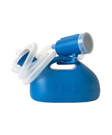 Men Urinal Men's Bed Urinal Pee 2000ML Collector with 1.6M Tube for Male Elderly People Convenient and Practical Urinal
