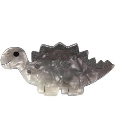 Sirseon Animal Hair Clips | Cartoon Acrylic Hair Jaw Clamps | Fashionable Creative Acrylic Hair Accessories For Toddler Kids Children Daily Use Ankylosaurus - Buy Online on GoSupps.com