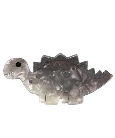 Dinosaur Hair Claw Cute Novelty Dinosaur Barrettes - Acrylic Creative Stylish Trendy Hair Clips For Toddler Kids. Any Hair Type And Style Ankylosaurus