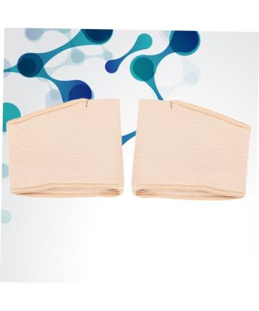 2pcs Thumb Splint & Heels Cushioning Pads - Foot Cushions for High Heels, Neuroma, Bunion, Toe Brace - Skin Colour Orthotics - 9x8CM - Buy Online on GoSupps.com